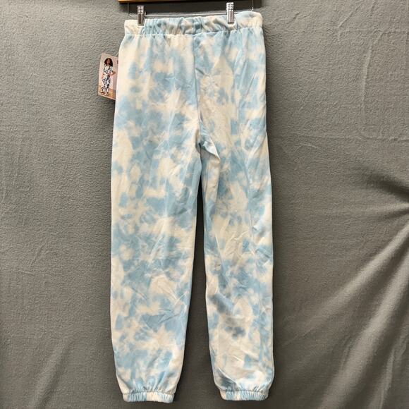 Levi's Sweatpants Girls XL Blue White Cloud Benchwarmer Jogger + Pockets NEW - Picture 3 of 10